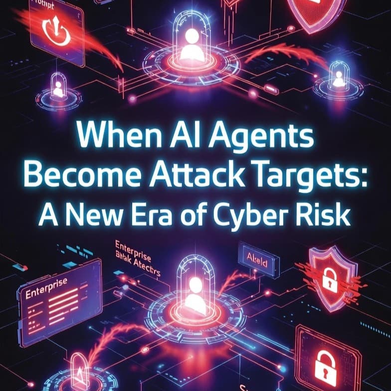 When AI Agents Become Attack Targets: A New Era of Cyber Risk