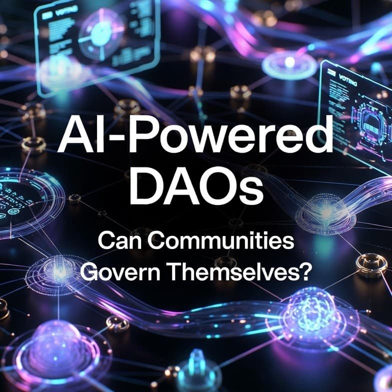AI-Powered DAOs: Can Communities Govern Themselves?