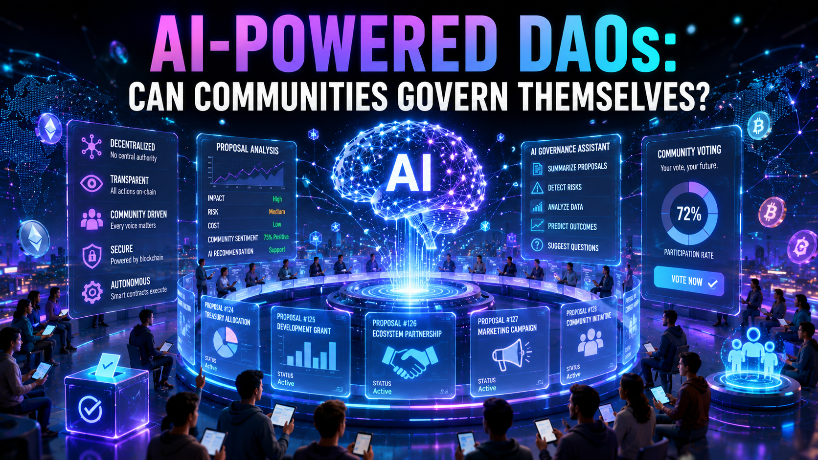 AI-Powered DAOs Guide