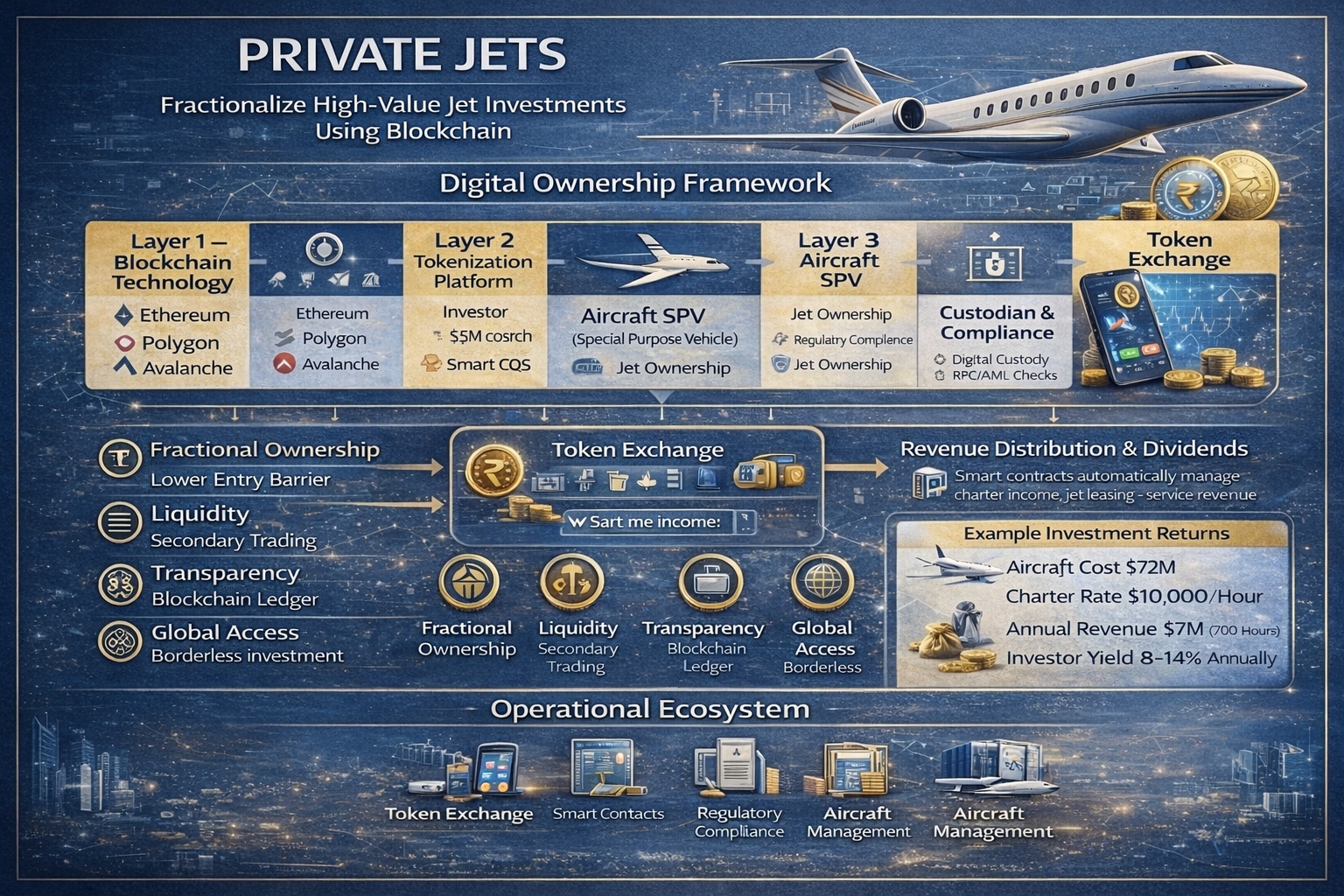Private Jet Tokenization Architecture